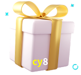 Receba seus bônus de boas-vindas no cy8