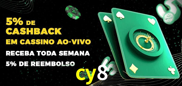 Promoções do cassino ao Vivo cy8