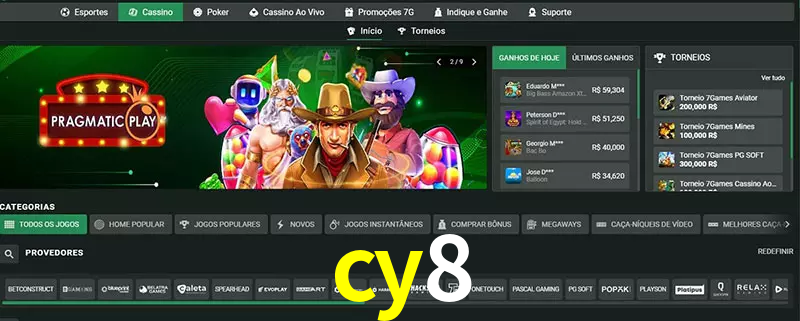 cassino cy8